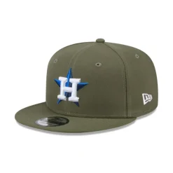 Discount Houston Astros Olive 9FIFTY Snapback Hat - KTGCaps - Baseball caps for various teams, purchased online at a discount Caps