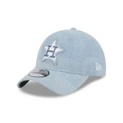 Flash Sale Houston Astros Patch Denim 9TWENTY Adjustable Hat - KTGCaps - Baseball caps for various teams, purchased online at a discount Caps