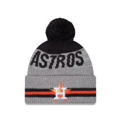 Clearance Houston Astros Runner Pom Knit Hat - KTGCaps - Baseball caps for various teams, purchased online at a discount Caps