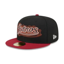 New Houston Astros Shadow Stitch 59FIFTY Fitted Hat - KTGCaps - Baseball caps for various teams, purchased online at a discount Caps