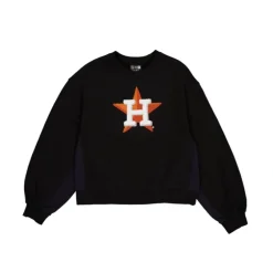 Shop Houston Astros Sport Night Womens Crewneck - KTGCaps - Baseball caps for various teams, purchased online at a discount Caps