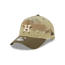 Fashion Houston Astros Tiger Camo 9FORTY AFrame Snapback Hat - KTGCaps - Baseball caps for various teams, purchased online at a discount Caps