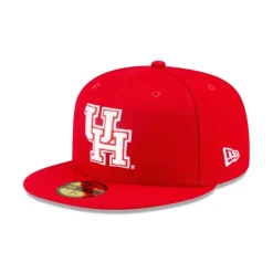 Discount Houston Cougars 59FIFTY Fitted Hat - KTGCaps - Baseball caps for various teams, purchased online at a discount Caps