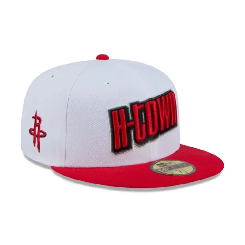 Hot Houston Rockets 2024 City Edition 59FIFTY Fitted Hat - KTGCaps - Baseball caps for various teams, purchased online at a discount Caps