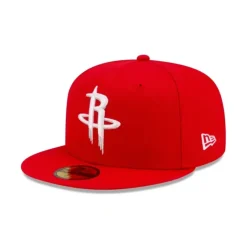 Shop Houston Rockets Red 59FIFTY Fitted Hat - KTGCaps - Baseball caps for various teams, purchased online at a discount Caps