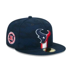 Sale Houston Texans 2024 Sideline 59FIFTY Fitted Hat - KTGCaps - Baseball caps for various teams, purchased online at a discount Caps