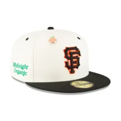 Sale HUF x Midnight Organic x San Francisco Giants 59FIFTY Fitted Hat - KTGCaps - Baseball caps for various teams, purchased online at a discount Caps