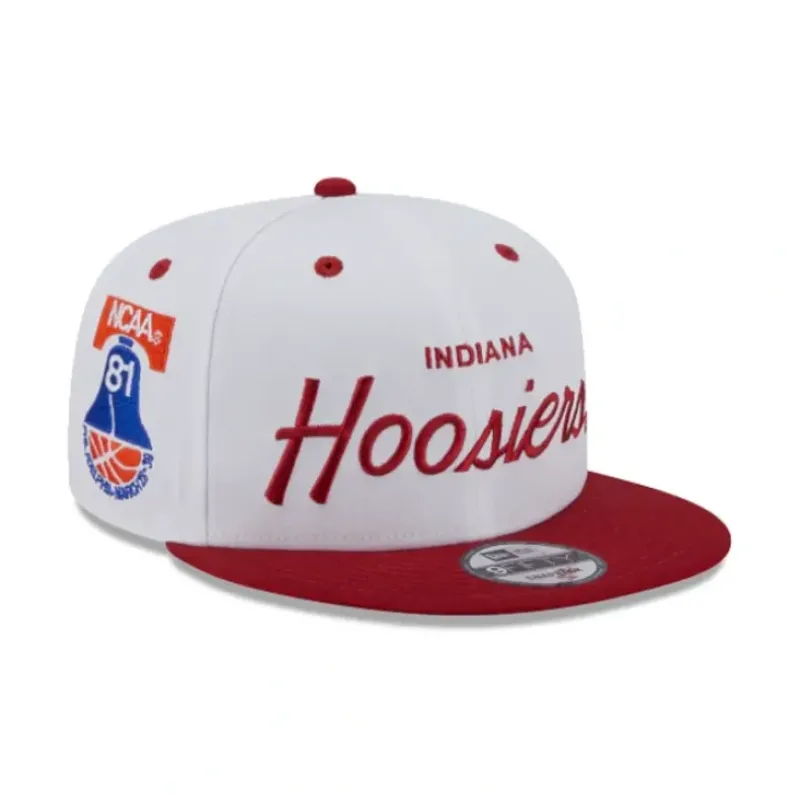 Shop Indiana Hoosiers Script 9FIFTY Snapback Hat - KTGCaps - Baseball caps for various teams, purchased online at a discount Caps