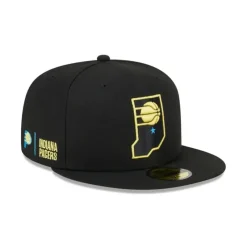Cheap Indiana Pacers 2023 City Edition Alt 59FIFTY Fitted Hat - KTGCaps - Baseball caps for various teams, purchased online at a discount Caps