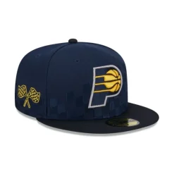 Hot Indiana Pacers 2024 Rally Drive 59FIFTY Fitted Hat - KTGCaps - Baseball caps for various teams, purchased online at a discount Caps
