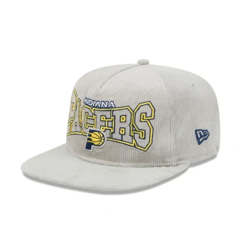 Best Sale Indiana Pacers Gray Cord Golfer Hat - KTGCaps - Baseball caps for various teams, purchased online at a discount Caps