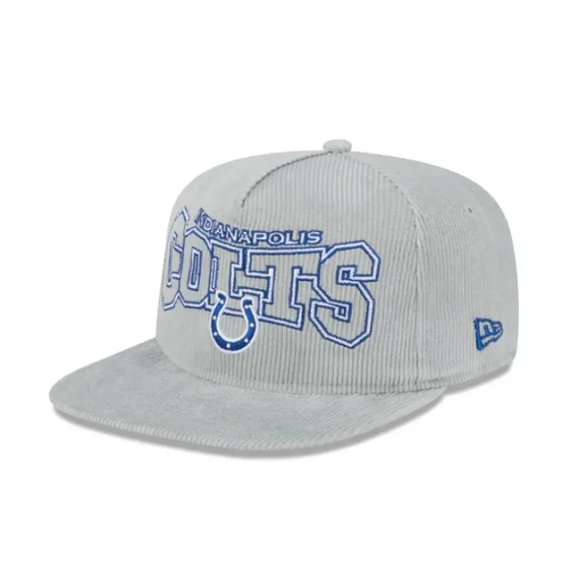 Discount Indianapolis Colts Gray Cord Golfer Hat - KTGCaps - Baseball caps for various teams, purchased online at a discount Caps