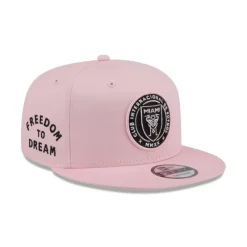 Clearance Inter Miami 2024 Jersey Hook 9FIFTY Snapback Hat - KTGCaps - Baseball caps for various teams, purchased online at a discount Caps