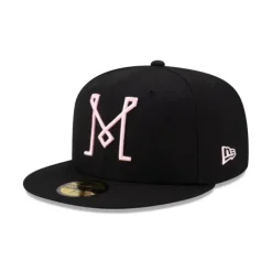 Flash Sale Inter Miami Basic Black 59FIFTY Fitted Hat - KTGCaps - Baseball caps for various teams, purchased online at a discount Caps