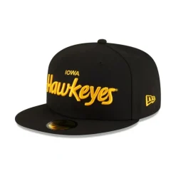 Cheap Iowa Hawkeyes Script 59FIFTY Fitted Hat - KTGCaps - Baseball caps for various teams, purchased online at a discount Caps