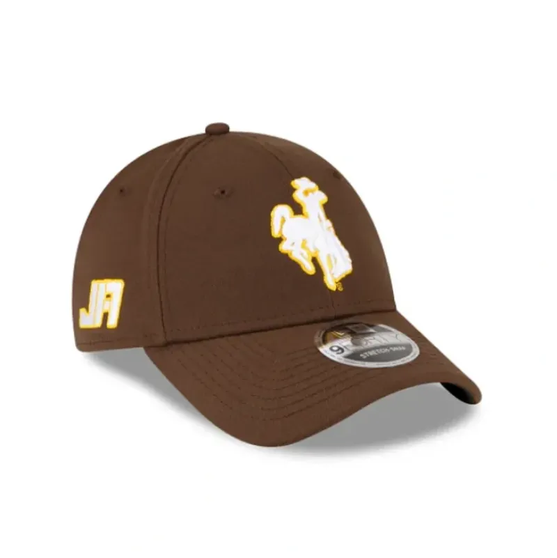 Cheap JA17 Wyoming Cowboys Brown 9FORTY Snapback Hat - KTGCaps - Baseball caps for various teams, purchased online at a discount Caps