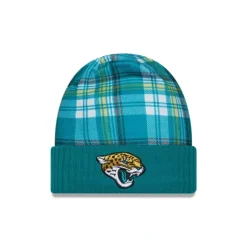 Clearance Jacksonville Jaguars 2024 Cold Weather Statement Knit Beanie - KTGCaps - Baseball caps for various teams, purchased online at a discount Caps