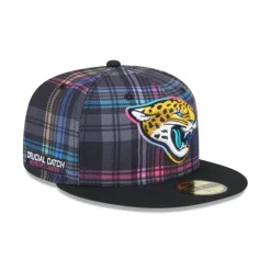 Shop Jacksonville Jaguars 2024 Crucial Catch 59FIFTY Fitted Hat - KTGCaps - Baseball caps for various teams, purchased online at a discount Caps