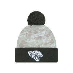 New Jacksonville Jaguars 2024 Salute to Service Pom Knit Hat - KTGCaps - Baseball caps for various teams, purchased online at a discount Caps