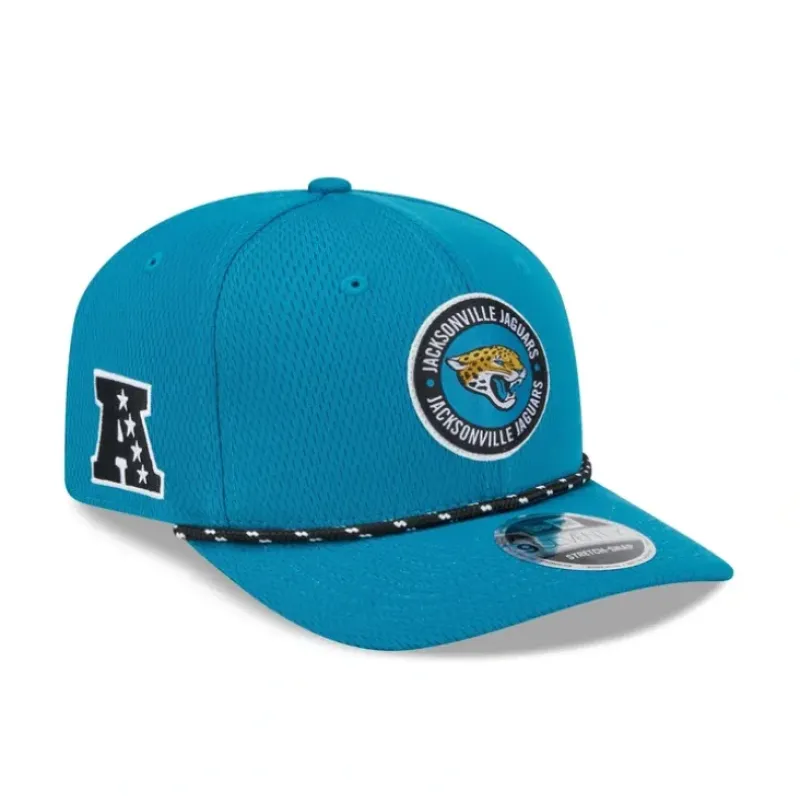 Sale Jacksonville Jaguars 2024 Sideline 9SEVENTY StretchSnap Hat - KTGCaps - Baseball caps for various teams, purchased online at a discount Caps