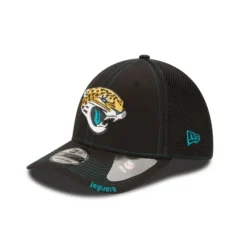Clearance Jacksonville Jaguars Neo 39THIRTY Stretch Fit Hat - KTGCaps - Baseball caps for various teams, purchased online at a discount Caps