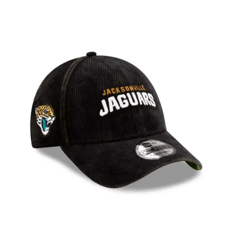 Online Jacksonville Jaguars Washed Cord 9FORTY Adjustable Hat - KTGCaps - Baseball caps for various teams, purchased online at a discount Caps