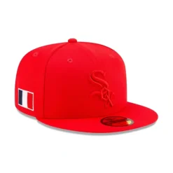 Store Joe Freshgoods x Chicago White Sox Red 59FIFTY Fitted Hat - KTGCaps - Baseball caps for various teams, purchased online at a discount Caps