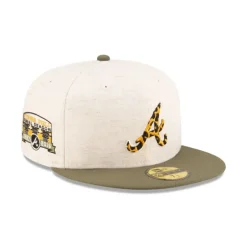 Store Just Caps Animal Fill Atlanta Braves 59FIFTY Fitted Hat - KTGCaps - Baseball caps for various teams, purchased online at a discount Caps