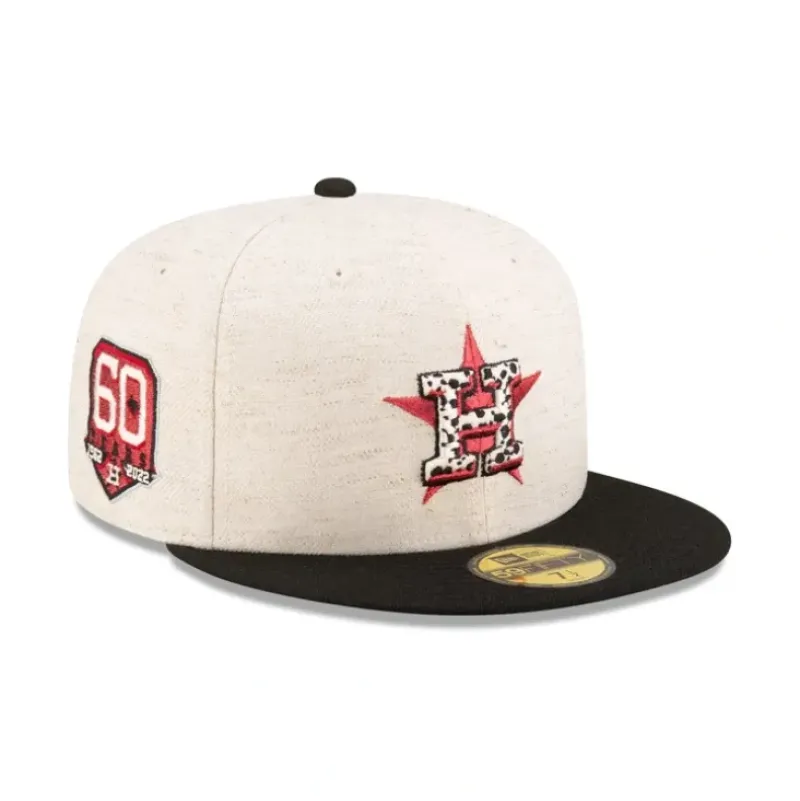 Best Just Caps Animal Fill Houston Astros 59FIFTY Fitted Hat - KTGCaps - Baseball caps for various teams, purchased online at a discount Caps