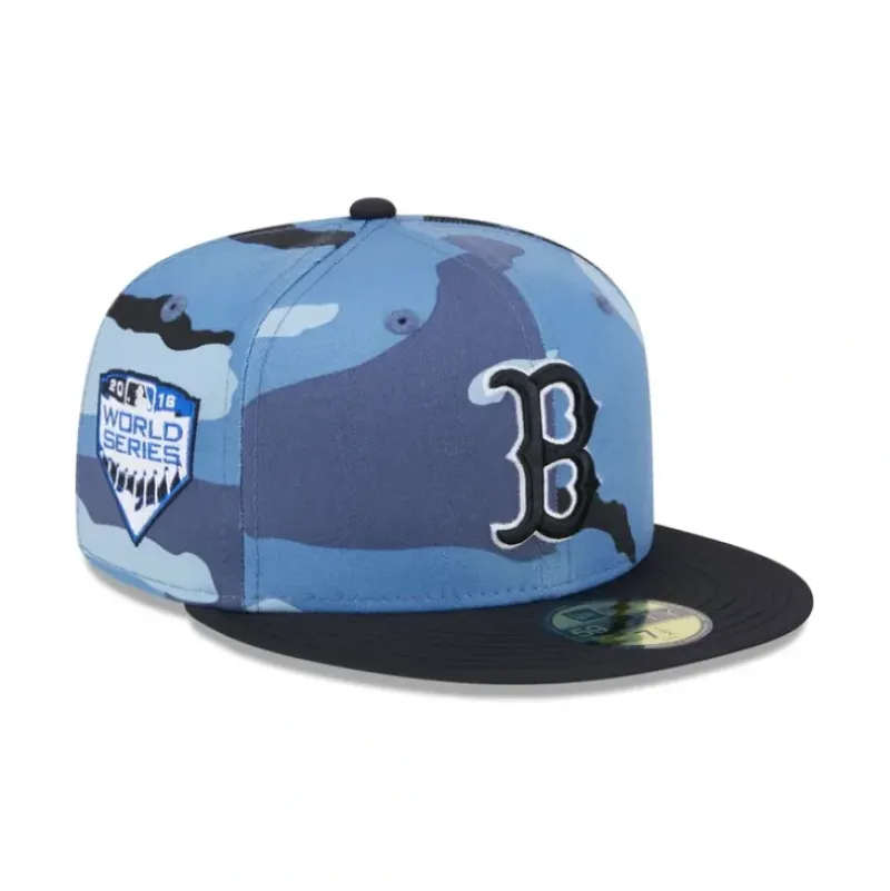 Discount Just Caps Color Camo Boston Red Sox 59FIFTY Fitted Hat - KTGCaps - Baseball caps for various teams, purchased online at a discount Caps