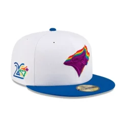 Hot Just Caps Kaleidoscope Toronto Blue Jays 59FIFTY Fitted Hat - KTGCaps - Baseball caps for various teams, purchased online at a discount Caps