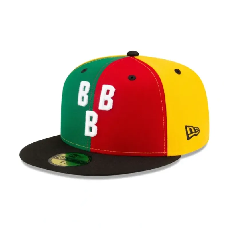 Discount Just Caps Negro League Birmingham Black Barons 59FIFTY Fitted Hat - KTGCaps - Baseball caps for various teams, purchased online at a discount Caps