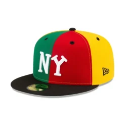 Cheap Just Caps Negro League New York Black Yankees 59FIFTY Fitted Hat - KTGCaps - Baseball caps for various teams, purchased online at a discount Caps