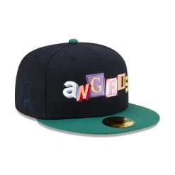 Discount Just Caps Note Pack Los Angeles Angels 59FIFTY Fitted Hat - KTGCaps - Baseball caps for various teams, purchased online at a discount Caps