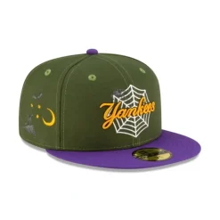 Best Sale Just Caps Spider Web New York Yankees 59FIFTY Fitted Hat - KTGCaps - Baseball caps for various teams, purchased online at a discount Caps