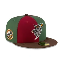 Flash Sale Just Caps Spooky Pack Louisville Bats 59FIFTY Fitted Hat - KTGCaps - Baseball caps for various teams, purchased online at a discount Caps
