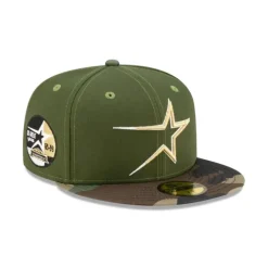 Outlet Just Caps Variety Camo Pack Houston Astros 59FIFTY Fitted Hat - KTGCaps - Baseball caps for various teams, purchased online at a discount Caps