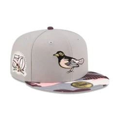 Outlet Just Caps Variety Camo Pack Baltimore Orioles 59FIFTY Fitted Hat - KTGCaps - Baseball caps for various teams, purchased online at a discount Caps