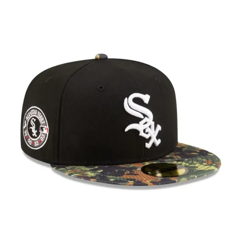 Hot Just Caps Variety Camo Pack Chicago White Sox 59FIFTY Fitted Hat - KTGCaps - Baseball caps for various teams, purchased online at a discount Caps