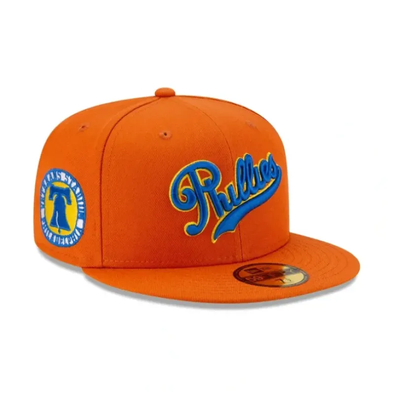 Fashion Just Caps Variety Stadium Philadelphia Phillies 59FIFTY Fitted Hat - KTGCaps - Baseball caps for various teams, purchased online at a discount Caps