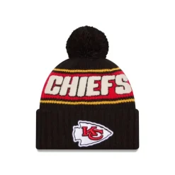 Cheap Kansas City Chiefs 2024 Cold Weather Black Pom Knit Hat - KTGCaps - Baseball caps for various teams, purchased online at a discount Caps