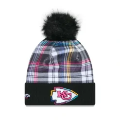 New Kansas City Chiefs 2024 Crucial Catch Womens Pom Knit Hat - KTGCaps - Baseball caps for various teams, purchased online at a discount Caps