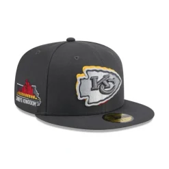 Flash Sale Kansas City Chiefs 2024 Draft Gray 59FIFTY Fitted Hat - KTGCaps - Baseball caps for various teams, purchased online at a discount Caps
