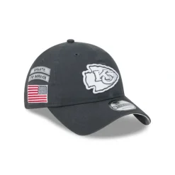 Fashion Kansas City Chiefs 2024 Salute to Service 9TWENTY Adjustable Hat - KTGCaps - Baseball caps for various teams, purchased online at a discount Caps