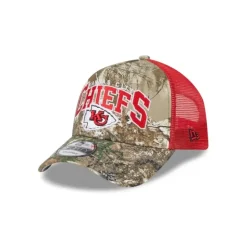Sale Kansas City Chiefs Active 9FORTY AFrame Trucker Hat - KTGCaps - Baseball caps for various teams, purchased online at a discount Caps