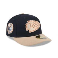 Sale Kansas City Chiefs Blue Ivory Low Profile 59FIFTY Fitted Hat - KTGCaps - Baseball caps for various teams, purchased online at a discount Caps