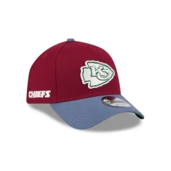 New Kansas City Chiefs Cherry 9FORTY AFrame Snapback Hat - KTGCaps - Baseball caps for various teams, purchased online at a discount Caps