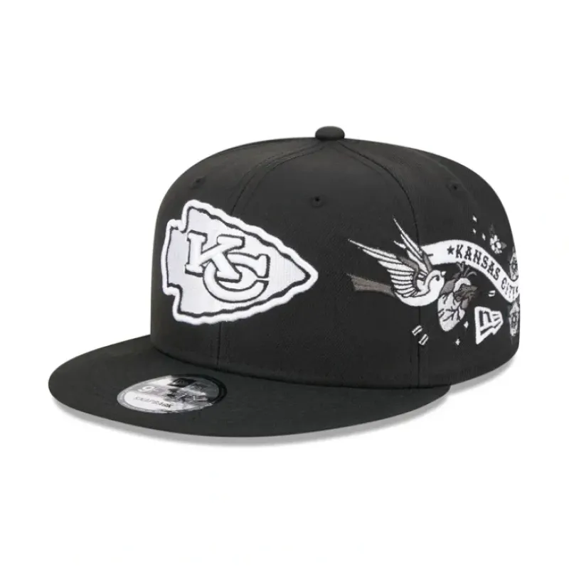 Sale Kansas City Chiefs City Art 9FIFTY Snapback Hat - KTGCaps - Baseball caps for various teams, purchased online at a discount Caps
