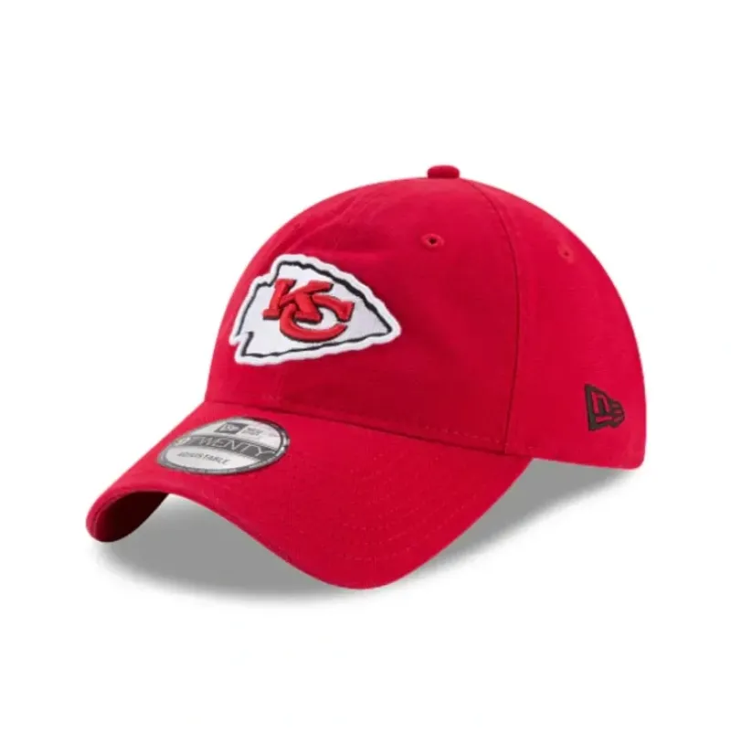 Sale Kansas City Chiefs Core Classic 9TWENTY Adjustable Hat - KTGCaps - Baseball caps for various teams, purchased online at a discount Caps