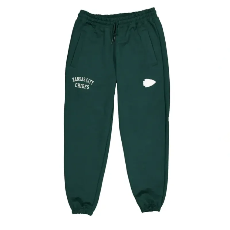 Hot Kansas City Chiefs Dark Green Logo Select Sweatpants - KTGCaps - Baseball caps for various teams, purchased online at a discount Caps